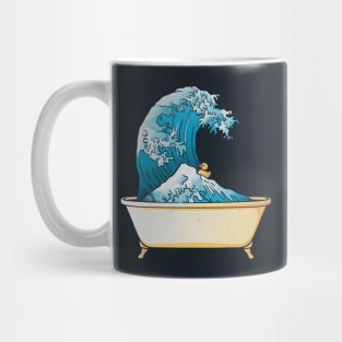 Bathtub Kanagawa Wave by Tobe Fonseca Mug